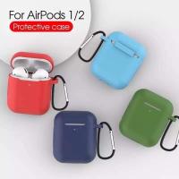 ราคา เคสอย่างดี เคส case Apple AirPods1 gen2 ยางทำจากซิลิคอน ป้องกัน กรณี ปก กันกระแทกMacaron Carton Charging Box airpods Case (7578988294)