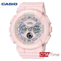 ราคา Casio Baby g นาฬิกาข้อมือผู้หญิง สายเรซิ่น รุ่น BA 130WP 4ADR สีชมพู (15942684259)