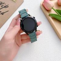 ราคา 2022 Carbon fiber strap For Samsung Galaxy 4 classic 46mm Active 2 40mm 44mm Gear S3 20mm 22mm bracelet Huawei watch GT 2e 3 Pro band (16884626574)