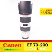ราคา CANON EF 70 200 mm f2 8L II IS With Case pre owned YC (21296247090)