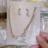 ราคา เครื่องประดับชุดไทย ไม่ลอกไม่ดำ สร้อยมุก พร้อมต่างหู สร้อยไข่มุก สร้อยมุกชุดไทย สร้อยคอมุก สร้อยใส่กับชุดไทย Pearl necklace (21170944416)