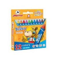 ราคา สีเทียน ขนาดกลาง กล่องกระดาษ กล่อง12สี ตรา ม้า (19965173197)