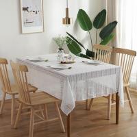 ราคา ผ้าปูโต๊ะขนาด150X300cm แบบลูกไม้สีขาวล้วนแบบเรียบง่ายโต๊ะทานอาหารขนาด4 6 8ที่นั่งโต๊ะกาแฟชุดทีวีที่คลุมเครื่องใช้ใช้ในครัวเรือนการตกแต่งฉากงานแต่งงานงานเลี้ยงผ้าพื้นหลังโต๊ะผ้าคลุมเปียโน (19869040352)