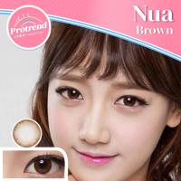 ราคา Protrendcolor Contact lens คอนแทคเลนส์โปรเทรนด์คัลเลอร์ รุ่น Nua Brown Gray นำเข้าจากเกาหลี ของแท้ 100 มี อ ย ขนาดเลนส์ 14 5 เท่าตาจริง เลนส์นิ่ม แฟชั่น (10306004786)