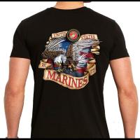 ราคา Us Marine Corps Marines Attacking Eagle Tshirt Cotton Mens T New S3Xl (20003944926)