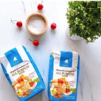 ราคา แป้งสาลี ระฆังฟ้า แป้งเอนกประสงค์ แป้งตราระฆังฟ้า 1kg อุปกรณ์ เบเกอรี่ (16480951911)