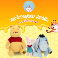 ราคา ReallyCute พร้อมส่ง หมีพูห์ พิกเล็ต อียอร์ Pooh Piglet Eeyore Christopher Robin OT (12480812434)