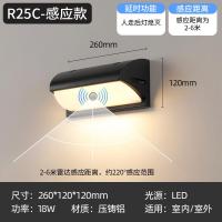 ราคา สไตล์จีนใหม่ระเบิด led กันน้ำและกันความชื้นโมเดิร์นเรียบง่ายทางเดินโคมไฟเหนี่ยวนำกลางแจ้งกันน้ำโคมไฟติดผนัง (19823934299)