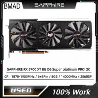 ราคา ใช้ไพลิน RX 5700 XT 8G D6ซุปเปอร์แพลทินัมโปร OC การ์ดจอ (20581512935)