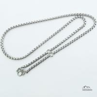 ราคา J04 ลายผ่าหวาย 4 5 มม สีเงิน สีทอง สองกษัตริย์ สร้อยคอสแตนเลส สร้อยพระ สร้อยสแตนเลส สร้อยสแตนเลสแท้ (13960889467)