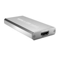 ราคา การ์ด 4K HD HDMI To USB2 0 จับกล่องHDMI Video Capture Card สำหรับโทรศัพท์มือถือคอมพิวเตอร์เกมการบันทึก Silver Color (3205894634)