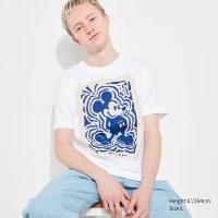 ราคา ส่งของ Uniqlo เสื้อยืดแขนสั้น พิมพ์ลายการ์ตูนมิกกี้เมาส์ สําหรับผู้ชาย และผู้หญิง (19692691784)