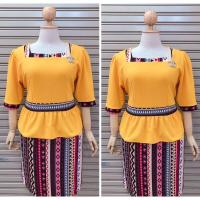 ราคา เดรสสีเหลือง ออกงานได้ ใส่ทำงานก็ดี ชุดทำงานคนอ้วน ชุดเดรสออกงาน ชุดไปงานสาวอวบ กระโปรงลาย (18307353821)