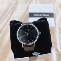 ราคา นาฬิกาข้อมือหนังแท้Calvin Klein Mens Stainless Steel Quartz Watch with Leather Strap Black TD CK25200050 มีประกัน ส่งฟรี (17283752643)