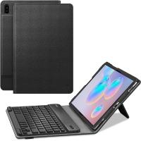 ราคา Fintie Keyboard Case for Samsung Galaxy Tab S6 10 5 2019 Model SM T860 T865 T867 Patented S Pen Slot Design Folio Stand Cover with Removable Wireless Bluetooth Keyboard Black (19536549783)