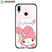 ราคา Jinsouwe เคสโทรศัพท์เคสสำหรับหัวเหว่ย Y9 Y92019 2019สำหรับเด็กหญิงเด็กชายการ์ตูน Koulomi My Melody ปลอกกระจกเทมเปอร์ (20955934787)