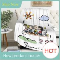 ราคา การ์ตูน S Snoopy เตียงคู่ผ้าห่มและโยนหมอนตกแต่งโซฟาผ้าห่มฤดูร้อนสบายปุยนุ่มผ้าห่ม Furry โยนหมอนเด็ก (20726579115)