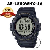 ราคา CASIO ของแท้ รุ่น AE 1500WH AE 1100W AE 1200WH AE 1300WH AE 1400WH นาฬิกาชาย สายเรซิ่น ประกัน1ปี AE AE1500 AE1200 AE1100 AE 1500 AE 1200 AE 1100 (18993838201)