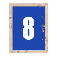 ราคา บล็อกเบอร์สกรีนเสื้อ 16x20 นิ้ว บล็อกสกรีนตัวเลข บล็อคสกรีนเบอร์เสื้อ (502102574)