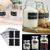 ราคา 8Pcsset 5x3 5cm Kitchen Spice Stickers Jar Sticker Waterproof Label Sticker Spices Organizer Storage Bottles Jars Blackboard Wall Tags (13979442254)