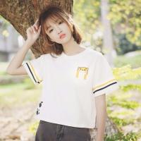 ราคา LKfashion เสื้อยืดสีพื้นสกรีนลายเจ้าเหมียวสุดน่ารัก คาวาอี้มากมายเลยจ้า (6833668251)