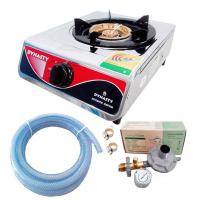 ราคา Dynasty เตาแก๊สตั้งโต๊ะหัวเดียว หัวเหล็ก รุ่น D 801 พร้อม ชุดหัวปรับแรงดันแก๊สแบบ เซฟตี้ มีมาตรวัดแรงดัน LS 325SG (21230831789)