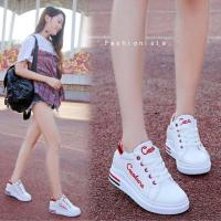 ราคา พร้อมส่ง รองเท้าผ้าใบ รองเท้าแฟชั่น ผ้าใบแฟชั่น รองเท้าเสริมส้น เชือกผูก หนังนิ่ม ซัพหนา (11133041667)