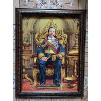 ราคา กรอบรูปกระจกมงคล ในหลวงรัชกาลที่5 ขนาด18 23 นิ้ว หรือ 45 7 58 4เซนติเมตร (7447350003)
