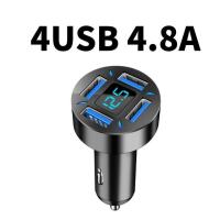 ราคา 4 Ports 66W USB Fast Charging Car Charger 3 0 USB C Car Phone Charger PD Quick Charge Adapter For iPhone 13 12 Xiaomi Samsung (20315842074)