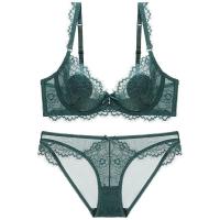 ราคา เสื้อชั้นใน เสื้อในผู้หญิง ชุดชั้นในหญิง เสื้อในไร้โครง ชุดชั้นในขนาดใหญ่สีเขียวและสีแดง 32ACDE 42CD หูกระต่ายฟองน้ำบางเฉียบชุดชั้นในและกางเกงชั้นในที่รวบรวมชุดชั้นในลูกไม้โปร่งใส T12 (19962910040)