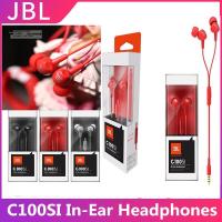 ราคา C100SI หูฟังชนิดใส่ในหูJBL 3 5mm Headset พร้อมไมโครโฟน Earbuds C150SIชุดหูฟัง C100SI T110 C200SI T150ไดนามิกสำหรับ IOS Android กีฬาชุดหูฟังสำหรับ (1414778883)