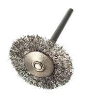ราคา 10 pcs Stainless Steel Wire Brushes Disc Brush Round Brush 25mm Diameter for Dremel (19762430955)
