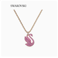 ราคา สินค้าใหม่ สวารอฟสกี้ หงส์สัญลักษณ์หงส์ โซ่ลดลงสร้อยคอผู้หญิงของขวัญปีใหม่โซ่ไหปลาร้าผู้หญิง New product Swarovski Swan ICONIC SWAN Chain Pendant Womens Necklace New Year Gift Womens Clavicle Chain (1