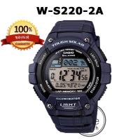 ราคา CASIO ของแท้ รุ่น W S220C W S220D นาฬิกาผู้ชาย DIGITAL สายเรซิ่น สายแสตนเลส ประกัน 1ปี WS220 WS220 (18993825195)