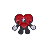 ราคา เข็มกลัดรูปกระต่ายลายตลกรูปหัวใจสีแดงเข็มกลัดติดเสื้อรูปกระต่าย (18923867588)