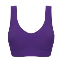 ราคา ผู้หญิงกีฬา Genie Bra โยคะ Bra ไร้สายชุดชั้นใน Comfort เซ็กซี่ Bra (20594762058)