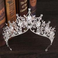ราคา Amart เทียร่าเจ้าสาว Rhinestone สไตล์บาโรก คริสตัลลูกปัดคาดผมเจ้าสาว Tiara มงกุฎแต่งงานหรูหราเครื่องประดับผมเกาหลี มงกุฎเจ้าหญิง มงกุฎนางงาม (16476613183)