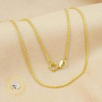 ราคา สร้อยอิตาลี 9k ลายโซ่คู่ (15470705880)