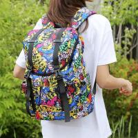 ราคา Fashion Graffiti Color Laptop Backpack Leisure Business Waterproof Large Capacity Backpack Travel Bag Student Bag (20127535624)
