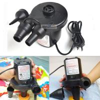 ราคา Electric Air Pump Inflate Deflate For Toys Air Bed Compression Bag Mattress (20794458618)