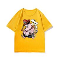 ราคา HOT One Piece และ SpongeBob SquarePants เสื้อยืดอะนิเมะ Luffy Ace และ SpongeBob SquarePants Star พิมพ์เสื้อยืดผ้าฝ้ายแขนสั้น (20044696380)