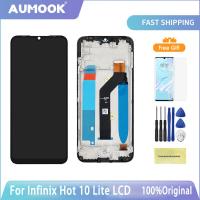 ราคา ต้นฉบับสำหรับ Infinix X657B 10 Lite อะไหล่จอ LCD ขนาด6 6นิ้วอะไหล่ชุดประกอบดิจิไทเซอร์หน้าจอสัมผัส (20038846041)
