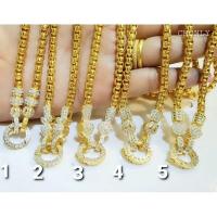ราคา สร้อยคอหุ้มทองตะขอเพชร เหมาะสำหรับห้อยจี้ต่างๆ หมดปัญหาเรื่องตะขอซีดจาง บิดเบี้ยว (16897104335)