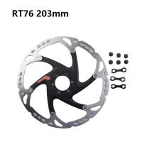 ราคา Shimano โรเตอร์ SM RT76 SLX M7000ดิสก์เบรคโรเตอร์ MTB พร้อมสลักเกลียว6ตัวจักรยานเสือภูเขาโรเตอร์160มม 180มม 203มม (19676702548)