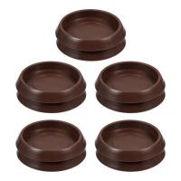 ราคา Furniture Cups Caster Floor Pads Carpet Hardwood Protectors Slip Non Floors Coasters Round Nonslip Hard Leg Legs Chairs (19814975404)