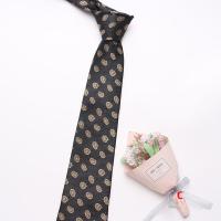 ราคา เนคไทสีเขียวขนาด8ซม โพลีเอสเตอร์ Jacquard (15935444961)