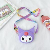 ราคา Sanrio Kuromi น่ารักกระเป๋าเด็กผู้หญิงกระเป๋าสะพายข้างใบจิ๋วเป็นที่นิยมอินเทอร์เน็ตกระเป๋าซิลิโคนสาวน้อยเครื่องประดับปาร์ตี้คอสเพลย์ (21202696358)