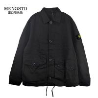 ราคา Stone Island Original European And American 20 Spring New Trendy Brand Mengkou Stone Island Retro Jacket Old Washed Work Shirt Jacket (20891032351)