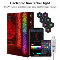 ราคา ไฟ RGB อัจฉริยะ LED กันน้ำใช้ในบ้านไฟเชือกตกแต่งหน้าจอแสดงผลภาพแบบ DIY ควบคุมแอพพ์บลูทูธจังหวะดนตรี (21146080368)