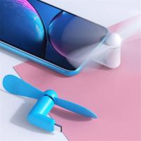 ราคา Type c Fan USB Flexible Mini Mobile Phone Fans Android Type C Hand Fan Cooler For Huawei For Samsung For Xiaomi Notebook (11227540083)